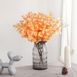 Max Artificial Eucalyptus Leaves Silk Simulation Leaves Bunch  Yellow