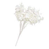 Artificial Eucalyptus Leaves Silk Simulation Leaves Bunch White