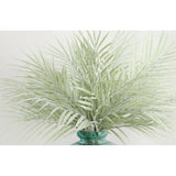 Max Simulation Fake Palm Leaves Artificial Palm Leaves With Stem White Green