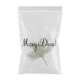 Max Simulation Fake Palm Leaves Artificial Palm Leaves With Stem White Green
