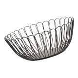 Max Iron Metal Fruits Plates Desktop Snack Storage Fruit Bowls Petal_Black