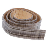 Max 230cm Waterproof 3D Wall Border Strip Waist Line Wall Sticker Style03