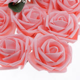 Max Maxb Plastic Artificial Rose Flwowers and Leaves with European Gift box Champagne