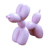 Resin Decorative Balloon Dog Ornament Desktop Decor Crafts Pink