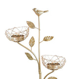 Maxbell Nordic Style Metal Iron Candle Holder Bird Tree Candle Stick Style03