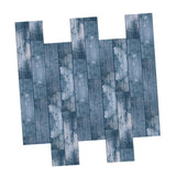 Maxbell Frosted Wooden Texture Sticker Wall Floor Tile Stickers 6 Colors Gray