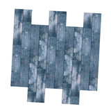 Maxbell Frosted Wooden Texture Sticker Wall Floor Tile Stickers 6 Colors Gray