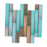 Maxbell Frosted Wooden Texture Sticker Wall Floor Tile Stickers 6 Colors Green