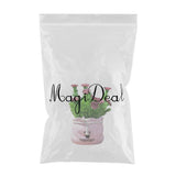 Max Potted  Artificial Daisy Flower Pot Bonsai Fake Plant in Vase Rosy Flower
