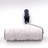 Max Maxb Wall Paint Roller Rubber Wall Decorative 8" Rubber Roller Tool with Handle