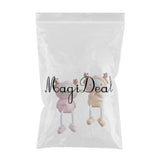 Max Maxb Resin Craft Hanging Foot Ornament Desktop Figurines 2pcs Deer