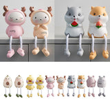 Max Maxb Resin Craft Hanging Foot Ornament Desktop Figurines 2pcs Deer
