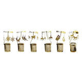 Max Maxb Romantic Candle Holder Stand Spining Tealight Candlestick  Snowflake