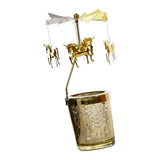 Max Maxb Romantic Candle Holder Stand Spining Tealight Candlestick  Unicorn