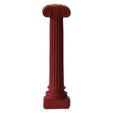 Max Maxb Roman Column Aroma Candlestick Candle Holder Stand 4 color 2 size Dark Red S