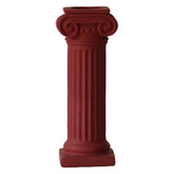 Maxbell Roman Column Aroma Candlestick Candle Holder Stand 4 color 2 size Dark Red L