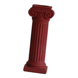 Maxbell Roman Column Aroma Candlestick Candle Holder Stand 4 color 2 size Dark Red L