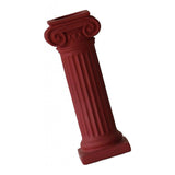 Maxbell Roman Column Aroma Candlestick Candle Holder Stand 4 color 2 size Dark Red L