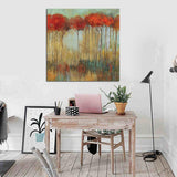 Max Self-adhesive Abstract Plant Flower Decorative Wall Sticker for Home Decor D