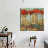 Max Self-adhesive Abstract Plant Flower Decorative Wall Sticker for Home Decor D