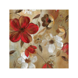 Max Self-adhesive Abstract Plant Flower Decorative Wall Sticker for Home Decor E