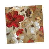 Max Self-adhesive Abstract Plant Flower Decorative Wall Sticker for Home Decor E
