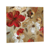 Max Self-adhesive Abstract Plant Flower Decorative Wall Sticker for Home Decor E