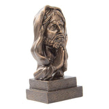 Maxbell European Style Handmade Crafts Jesus Bust Sculpture with Base Stand Type B