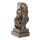 Maxbell European Style Handmade Crafts Jesus Bust Sculpture with Base Stand Type B