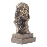 Maxbell European Style Handmade Crafts Jesus Bust Sculpture with Base Stand Type D