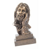 Maxbell European Style Handmade Crafts Jesus Bust Sculpture with Base Stand Type D