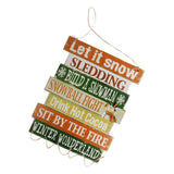 Maxbell Wooden Plaque Sign Door Hanging Plaque For Shop Bar Decor StyleA
