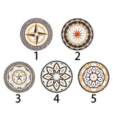 Maxbell European Style PVC Floor Sticker Self-adhesive Tiles Decal for Livng Room 01