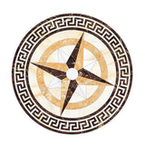 Maxbell European Style PVC Floor Sticker Self-adhesive Tiles Decal for Livng Room 01