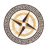 Maxbell European Style PVC Floor Sticker Self-adhesive Tiles Decal for Livng Room 01