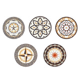 Maxbell European Style PVC Floor Sticker Self-adhesive Tiles Decal for Livng Room 01