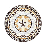 Maxbell European Style PVC Floor Sticker Self-adhesive Tiles Decal for Livng Room 03