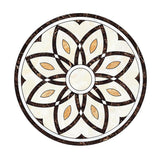 Maxbell European Style PVC Floor Sticker Self-adhesive Tiles Decal for Livng Room 04