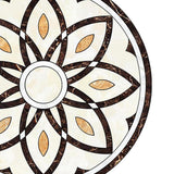 Maxbell European Style PVC Floor Sticker Self-adhesive Tiles Decal for Livng Room 04