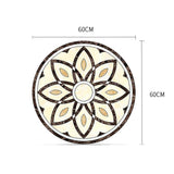 Maxbell European Style PVC Floor Sticker Self-adhesive Tiles Decal for Livng Room 04