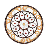 Maxbell European Style PVC Floor Sticker Self-adhesive Tiles Decal for Livng Room 05
