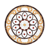 Maxbell European Style PVC Floor Sticker Self-adhesive Tiles Decal for Livng Room 05