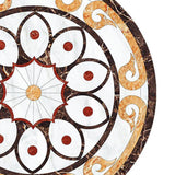 Maxbell European Style PVC Floor Sticker Self-adhesive Tiles Decal for Livng Room 05