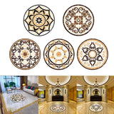 Maxbell Waterproof Floor Tile Decals Self Adhesive Floor Sticker for Livng Room 1