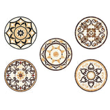 Maxbell Waterproof Floor Tile Decals Self Adhesive Floor Sticker for Livng Room 1