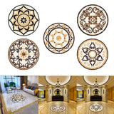 Maxbell Waterproof Floor Tile Decals Self Adhesive Floor Sticker for Livng Room 1