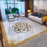 Maxbell Waterproof Floor Tile Decals Self Adhesive Floor Sticker for Livng Room 1