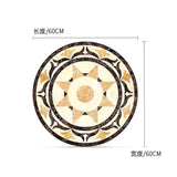 Maxbell Waterproof Floor Tile Decals Self Adhesive Floor Sticker for Livng Room 4