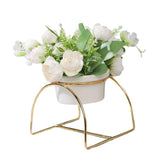 Maxbell Artificial Flowers Wedding Party Flowers Indoor Outdoor Decor White