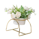 Maxbell Artificial Flowers Wedding Party Flowers Indoor Outdoor Decor White